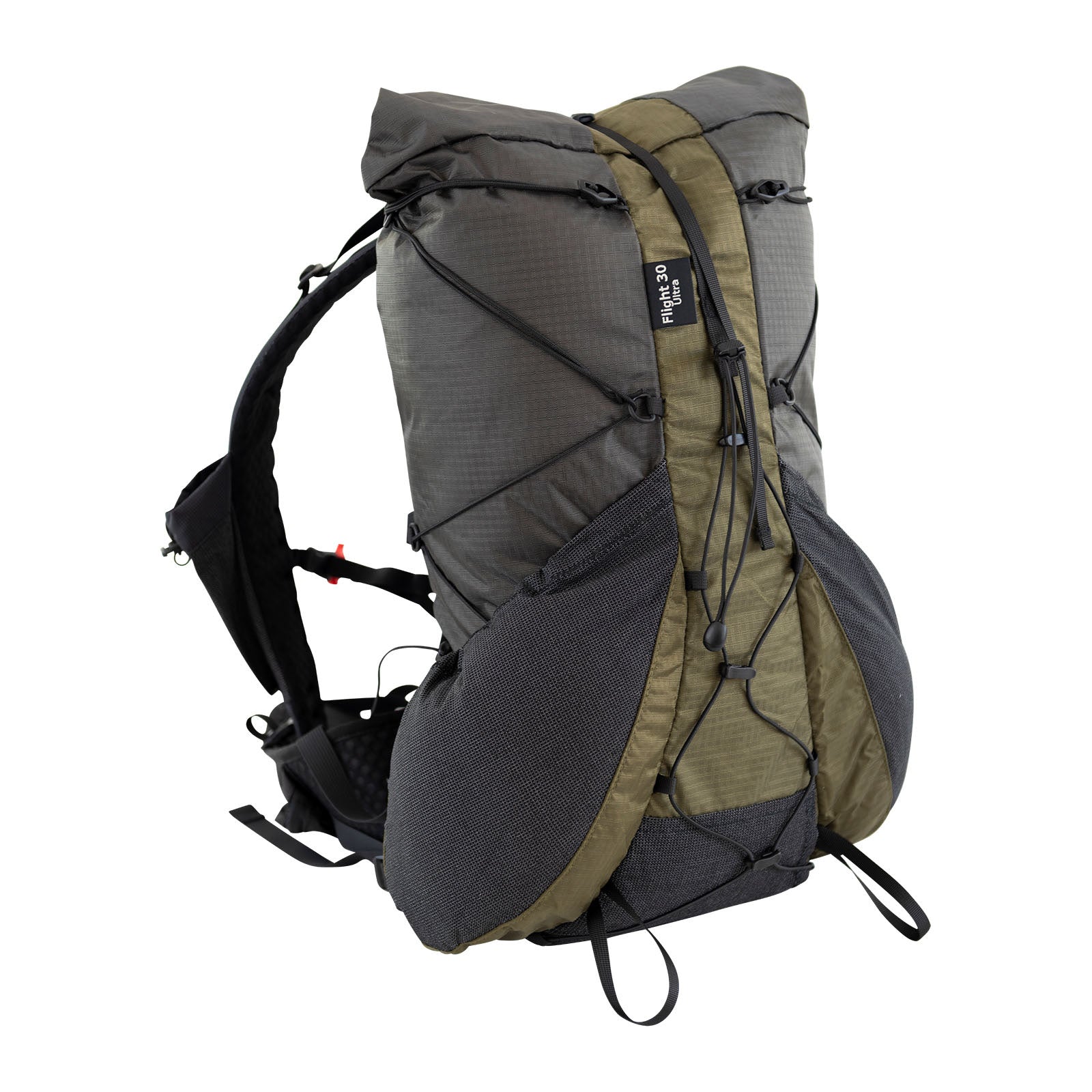 Flight 30 30L Ultralight Running Backpack Six Moon Designs Robic Gray Green Vest Harness Small Flight Hip Belt Large