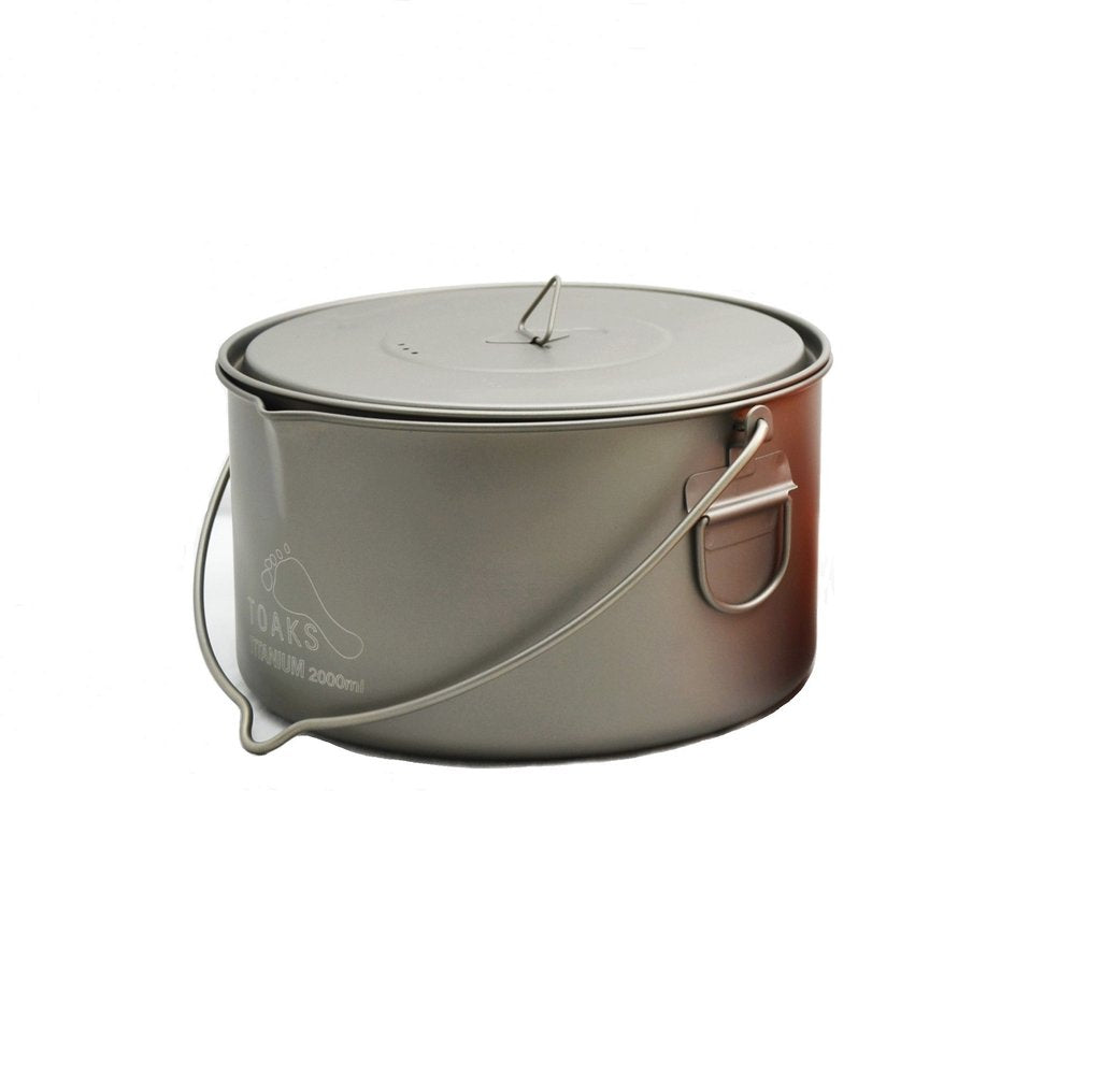 TOAKS Titanium 1600ml Pot with Bail Handle