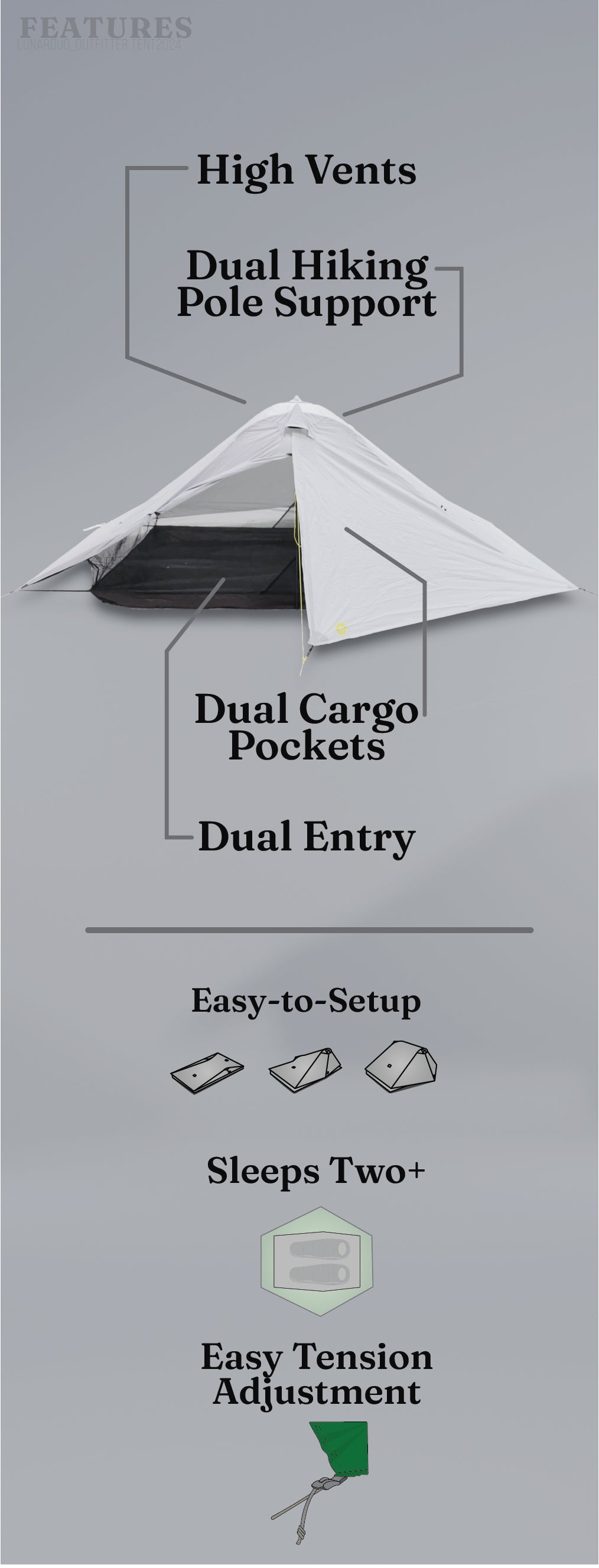 Lunar Duo Outfitter Features