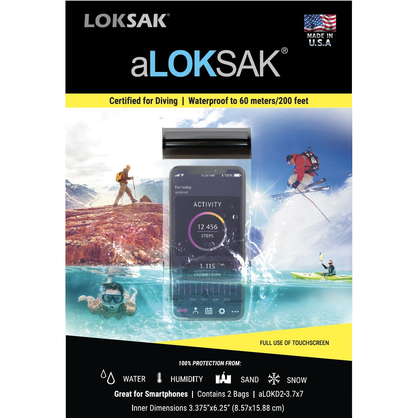 LOKSAK ALOKSAK WaterProof Bags - 4